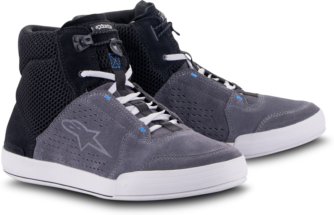 Alpinestars Scarpe Moto  Chrome Air Nero-Grigio Freddo-Blu