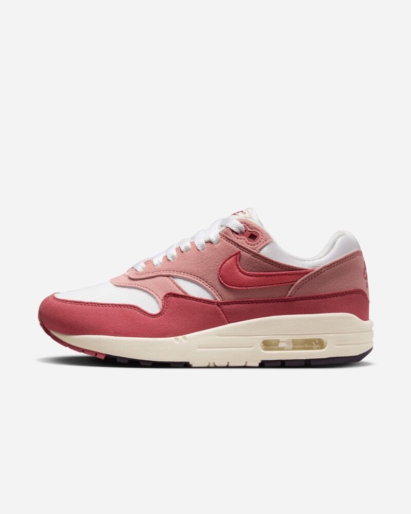 Nike Scarpe Air Max 1 '87 Bianco e Rosso Donne DZ2628-103 9.5