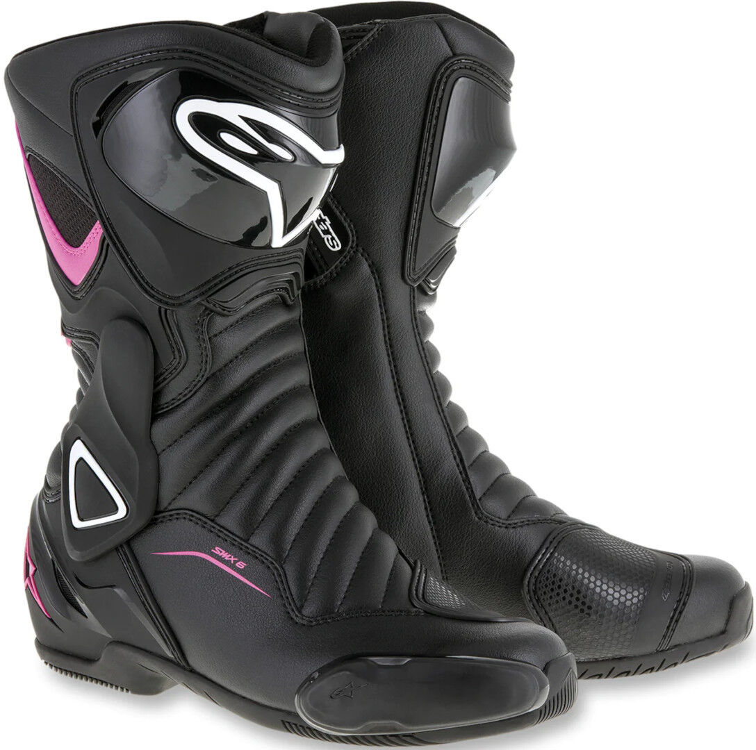 Alpinestars Stella SMX-6 V2 Stivali moto donna Nero Porpora 41