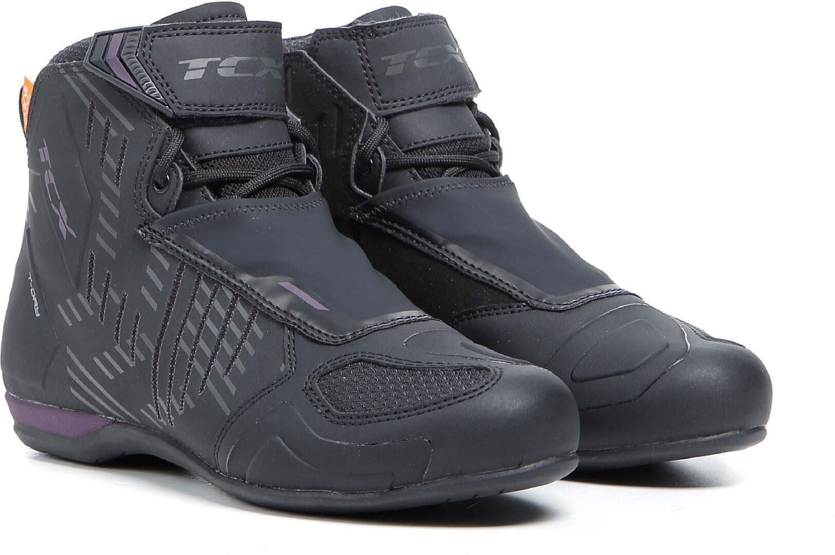 TCX RO4D WP Scarpe Moto Donna Nero Porpora 38