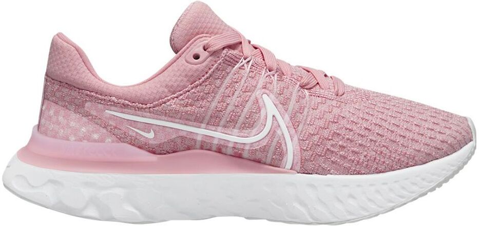 Nike React Infinity Run Flyknit 3 Rosa Scarpe Running Donna EUR 40,5 / US 9