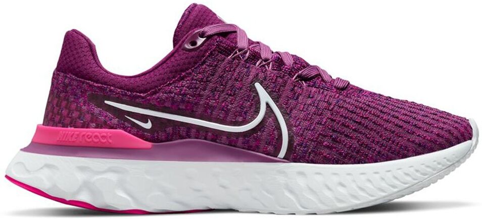 Nike React Infinity Run Flyknit 3 Fucsia Scarpe Running Donna EUR 38 / US 7