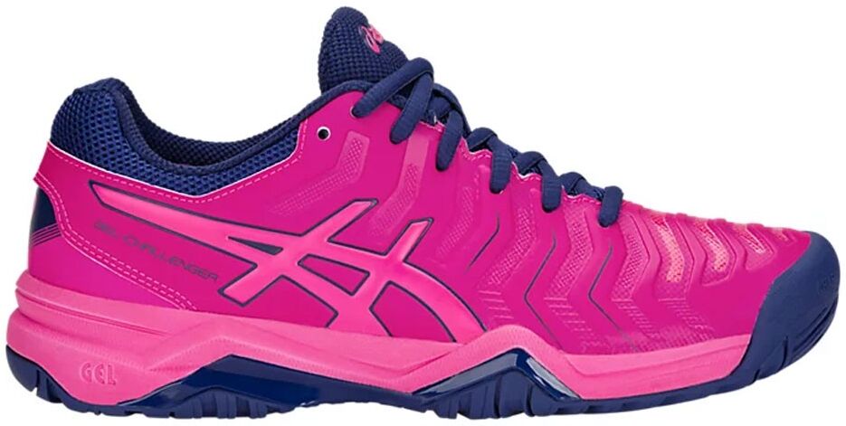 Asics Gel-Challenger 11 Rosa Blu Scarpe Da Tennis Donna EUR 37,5 / US 6,5