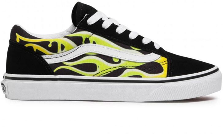 Vans Sneakers Old Skool Slime Flame Gs Verde Bianco Bambino EUR 37 / US 5,5