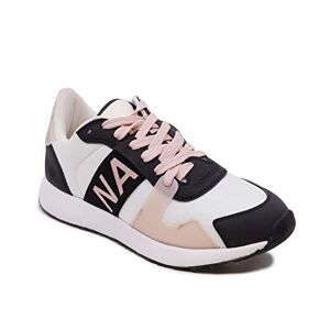 Incienso extraño fusión Nautica Tenis atléticos para mujer, zapatos de correr, casual, con  cordones, Aloha-negro rubor blanco, 9.5 US - Compare precios con Kelkoo