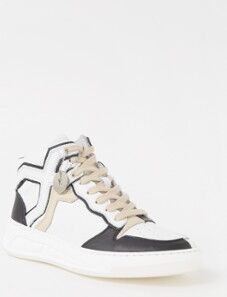 Bronx Old-Cosmo sneaker van leer - Wit