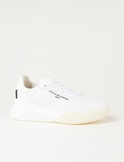 Stella McCartney Loop sneaker met logo - Wit