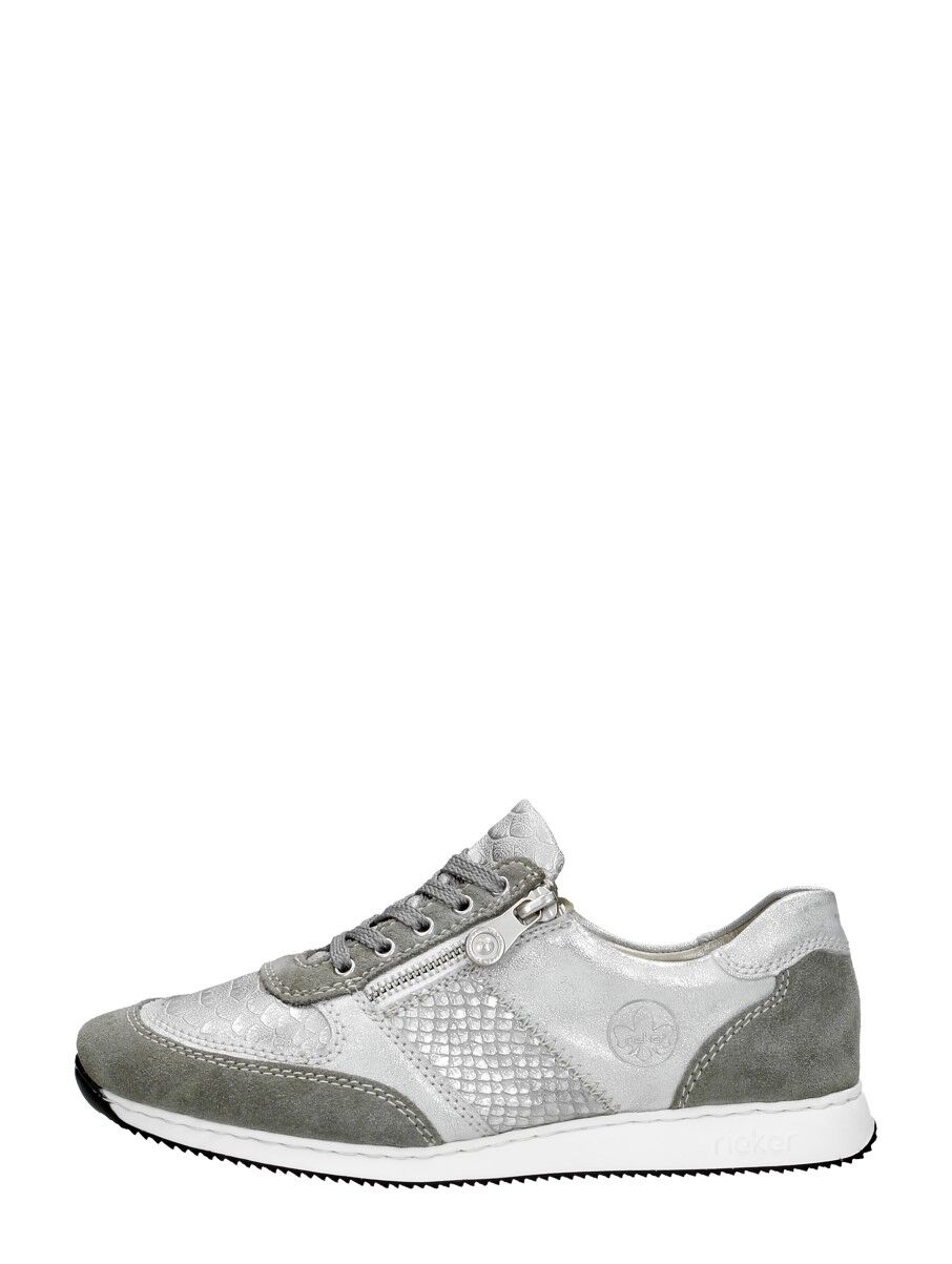 Rieker - Dames Sneakers  - Taupe - Size: 38 - female