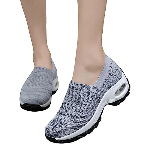 Novent Wandeltennisschoenen voor dames, lichte, ademende mesh-wandelschoenen voor dames, gymschoenen voor dames, wandelschoenen voor winkelen, wandelen, kamperen