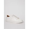 Dune London Elodic sneaker met crocostructuur - Wit