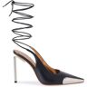 Off-White Allenframe leren pumps - Zwart