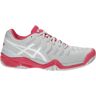 Asics Resolution 7 Glacier Grey/White/Rouge Red Size 37, 39.5