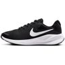 NIKE Revolutin 7 Sneakers voor dames, zwart/wit, 39 EU, Zwart Wit, 39 EU