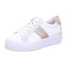 Paul Green Dames Pauls, lage sneakers voor dames, wit 06x, 38.5 EU