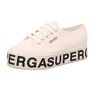 Superga Dames 2790-Cottw Outsole Lettering Sneakers, wit, 40 EU