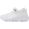 ELroal Damessportschoenen, lente, zomer en herfst casual sportschoenen, mesh sportschoenen (Color : White mesh, Size : 5 UK)