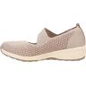 Skechers Opgeheven Sneaker voor dames, Taupe, 39 EU