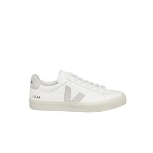 Veja Campo Chromefree Leather - Extra White Natural Suede 38