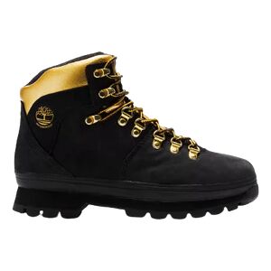 Timberland Euro Hiker - Black Nubuck With Gold 39