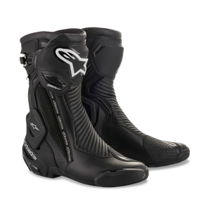 Alpinestars MC-Støvler  SMX Pluss V2 Gore-Tex Svart-Sølv