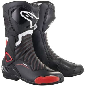 Alpinestars SMX-6 V2 Motorsykkel Støvler 45 Svart Rød