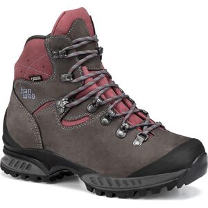 Hanwag Women's Tatra II Wide Lady Gore-Tex Asphalt/Dark Garnet 39.5, Asphalt/Dark Garnet