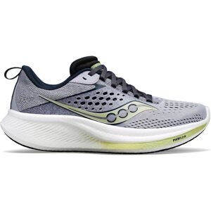 Saucony Women's Ride 17 Iris/Navy 35.5, Iris/Navy