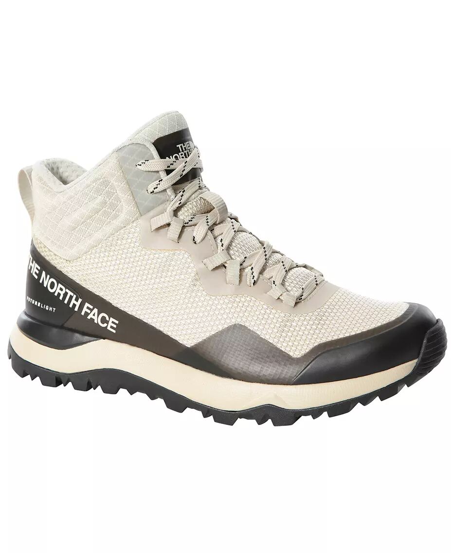 The North Face W Activist Mid Futurelight - Sko - White/Black - 36.5