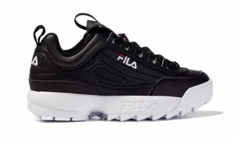 FILA Disruptor Low Wmn - BlackSvart