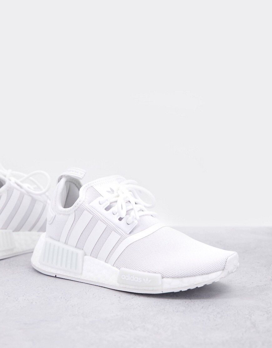 adidas Originals NMD trainers in triple white  White