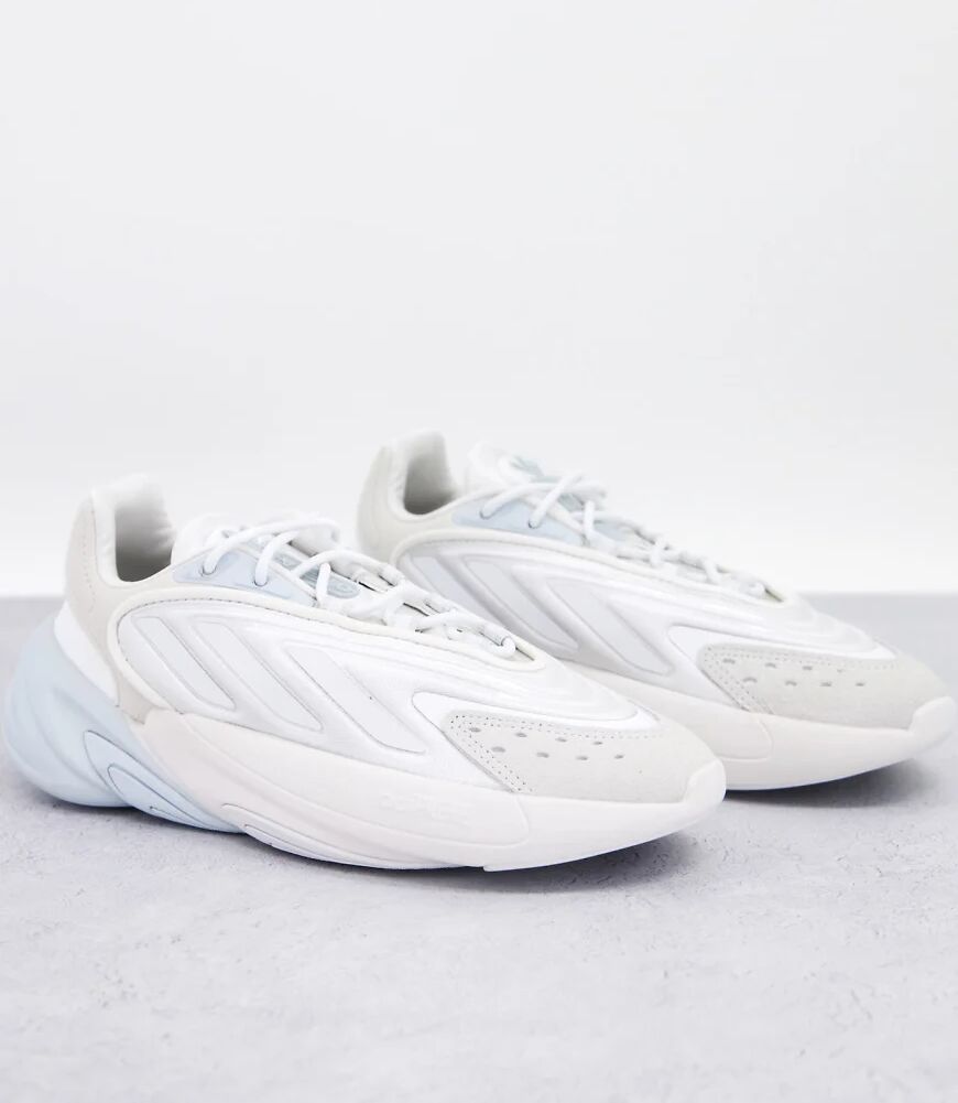 adidas Originals Ozelia trainers in off white-Grey  Grey