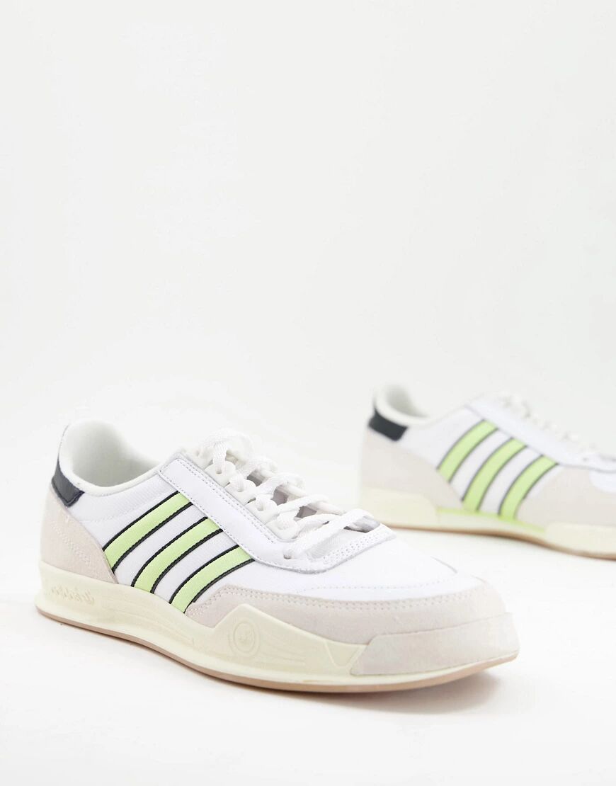adidas Originals Squash Super trainers in white  White