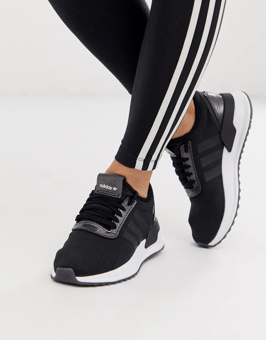 adidas Originals U Path Run trainers in black  Black