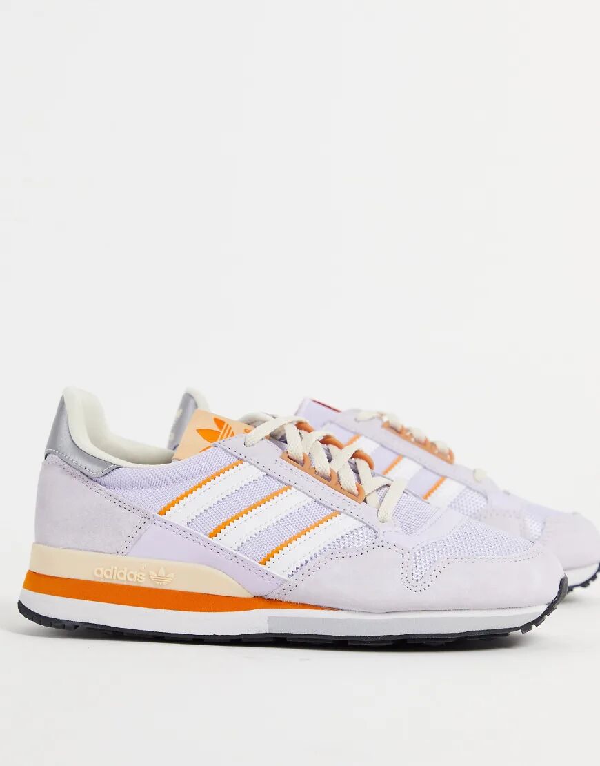 adidas Originals ZX 500 trainers in lilac-Purple  Purple