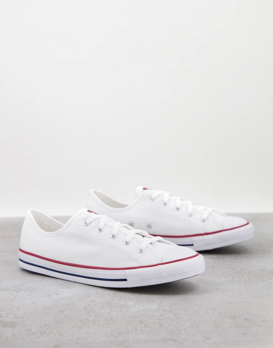 Converse Chuck Taylor Dainty Trainers in White  White