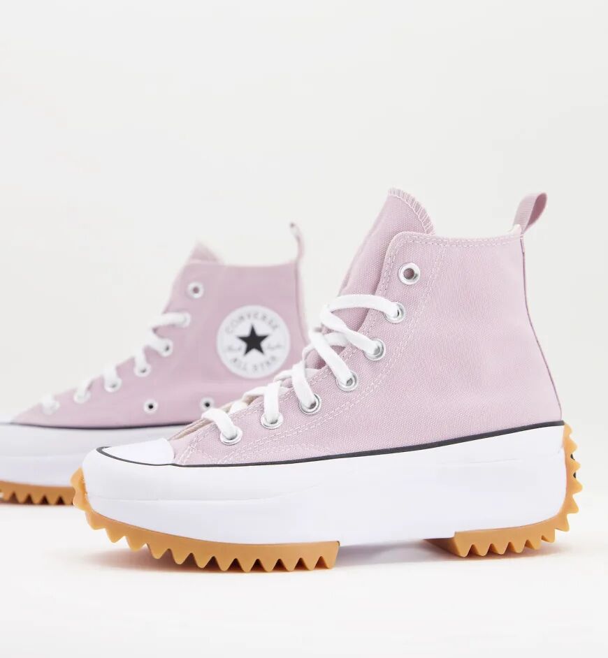 Converse Run Star Hike trainers in himalayan pink  Pink