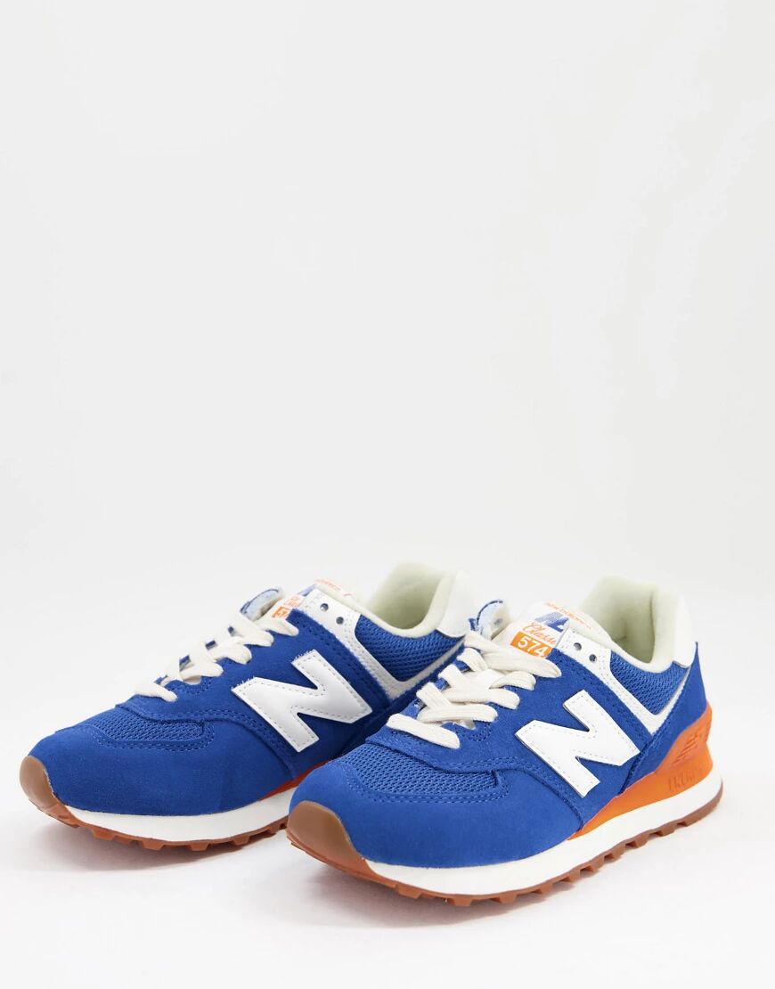 New Balance 574 trainers in blue  Blue