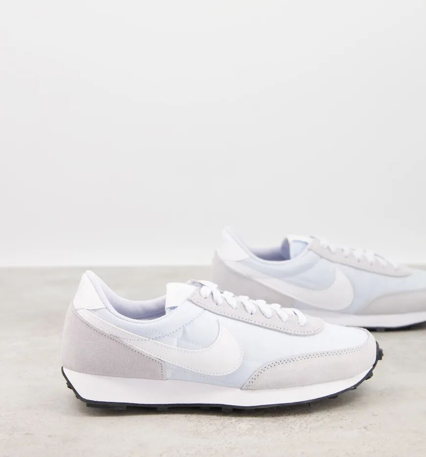 Nike Daybreak trainers in baby blue and white  Blue