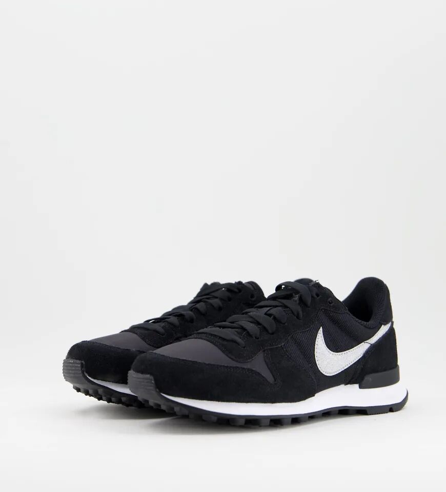 Nike Internationalist trainers in black  Black