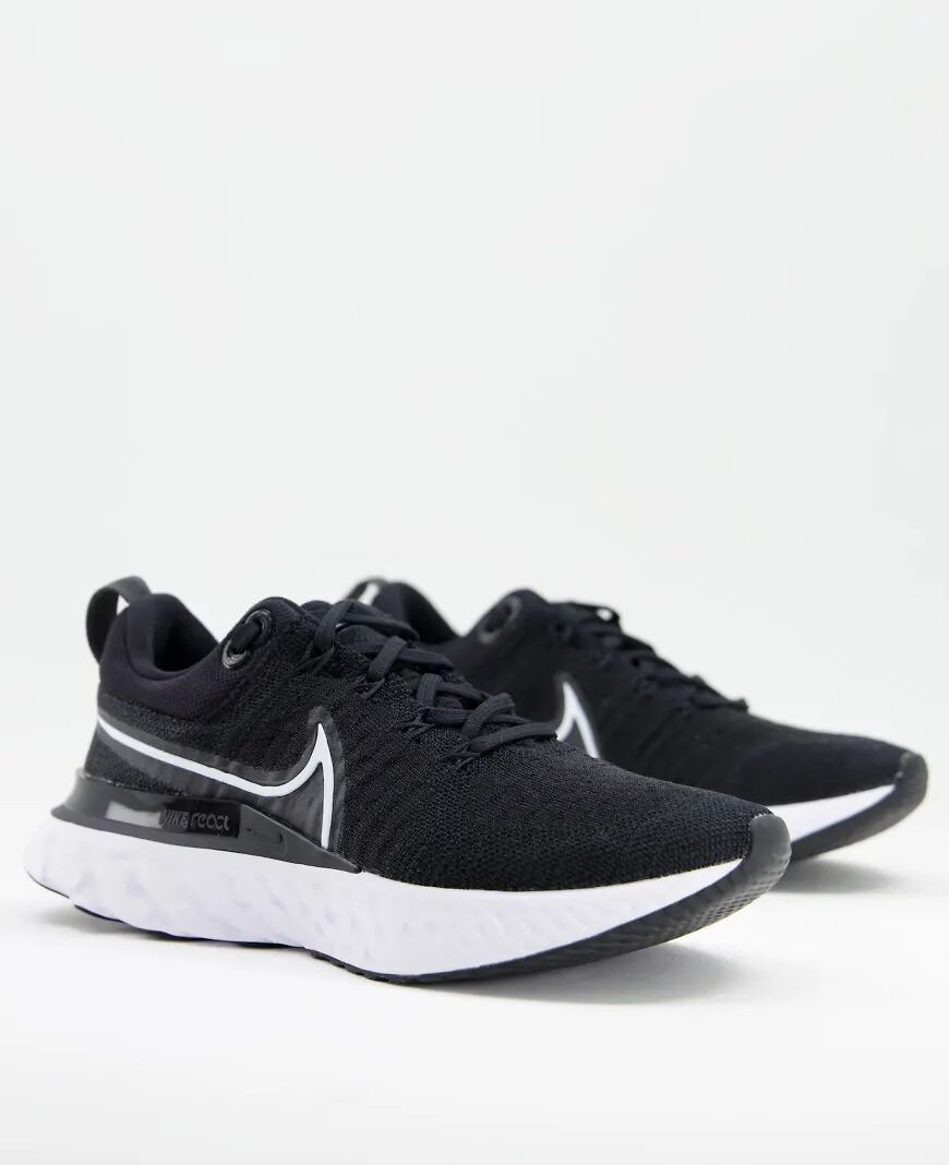 Nike Running React Infinity Run 2 trainers in black  Black