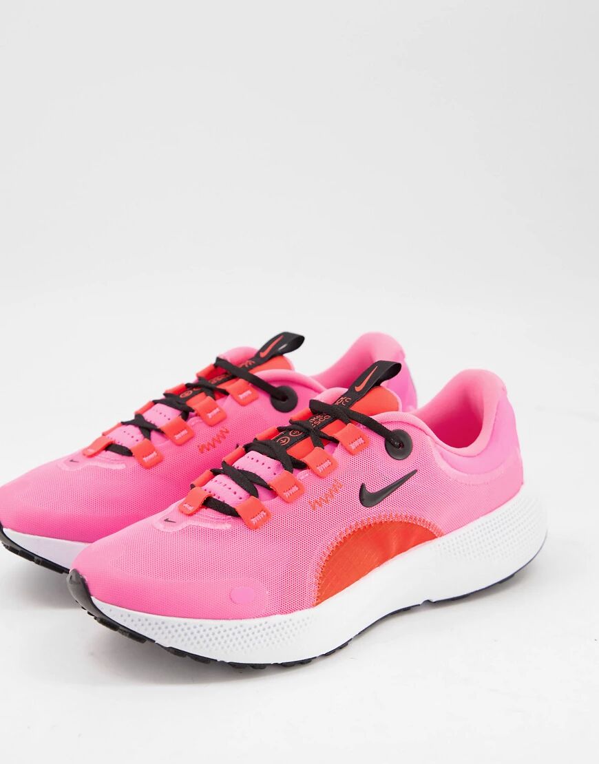 Nike Running Nike Runninng Escape Run trainers in pink-White  White