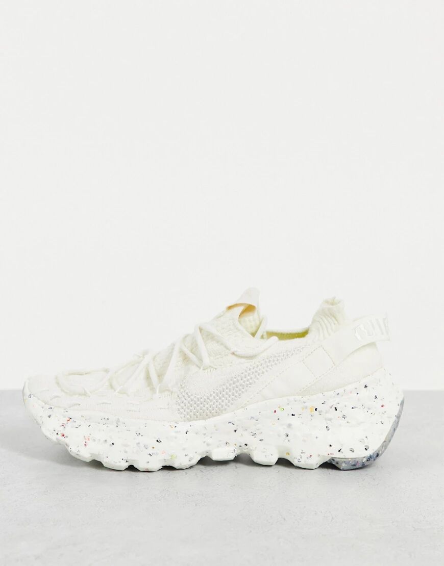 Nike Space Hippie 04 trainers in off white  White