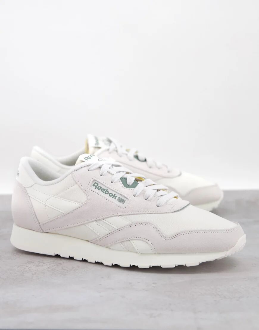 Reebok Classic Nylon trainers in neutral tones  Neutral