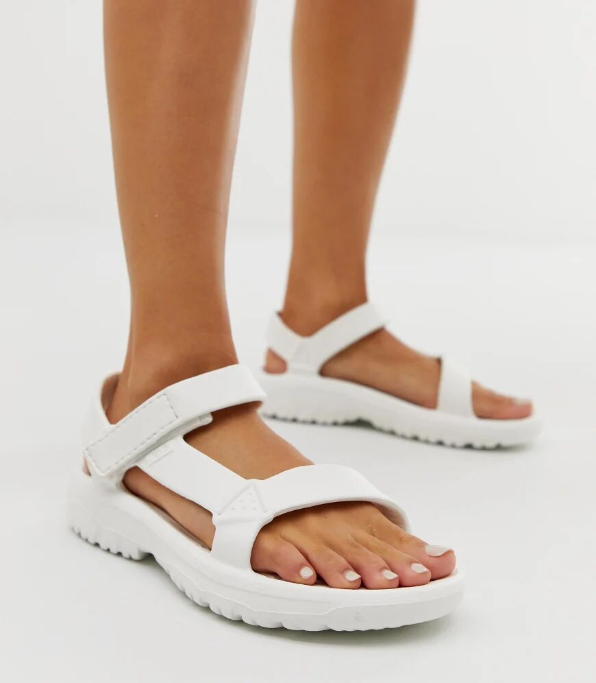 Teva Hurricane Drift sandal in white  White