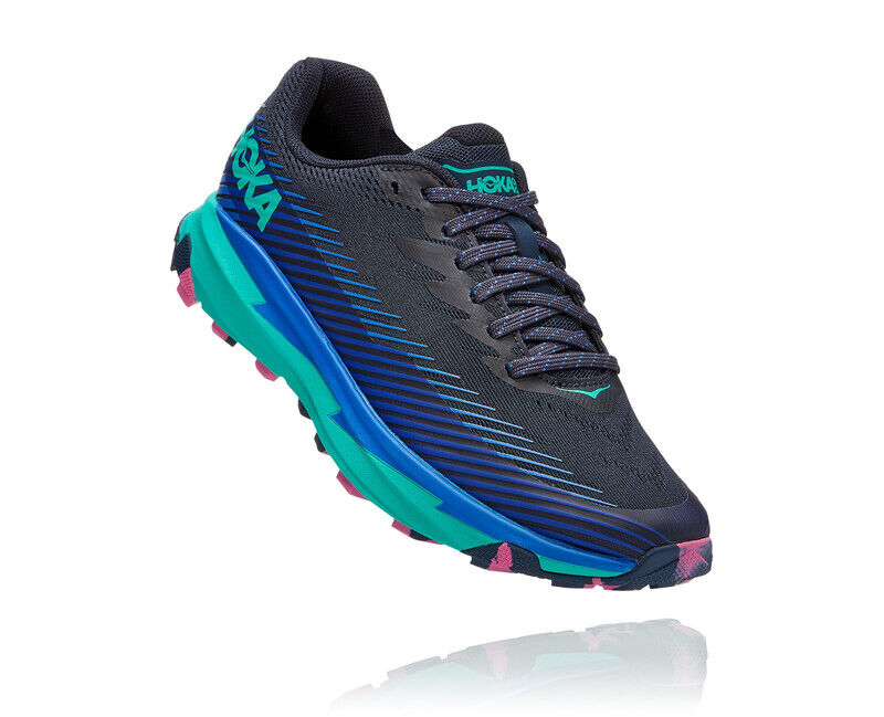 Hoka One One Torrent 2 joggesko Dame Blå US 8   EU 40 2021 Terrengløpesko