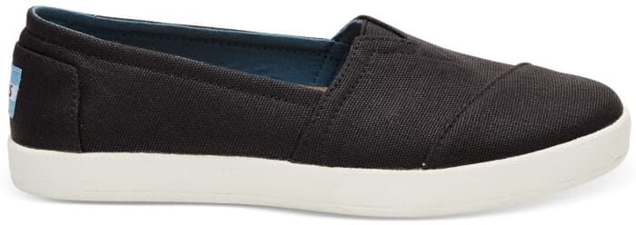 TOMS Coated Canvas Women's Avalon Slip-Ons Sort