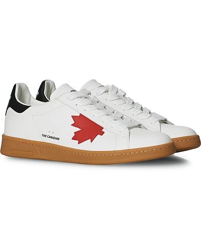 Dsquared2 Leaf Boxer Sneaker White