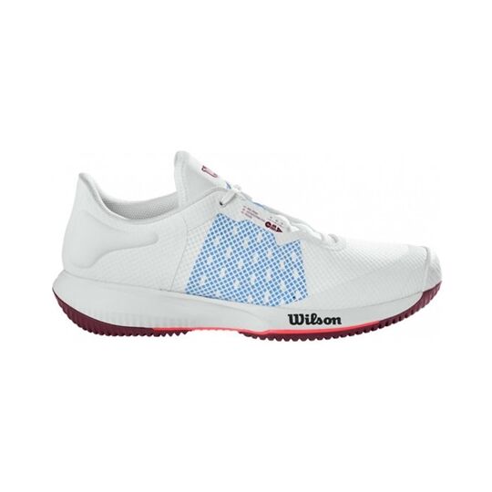 Wilson Kaos Swift Women White/Chambrey Blue/Fig Tennis/Padel 36 2/3