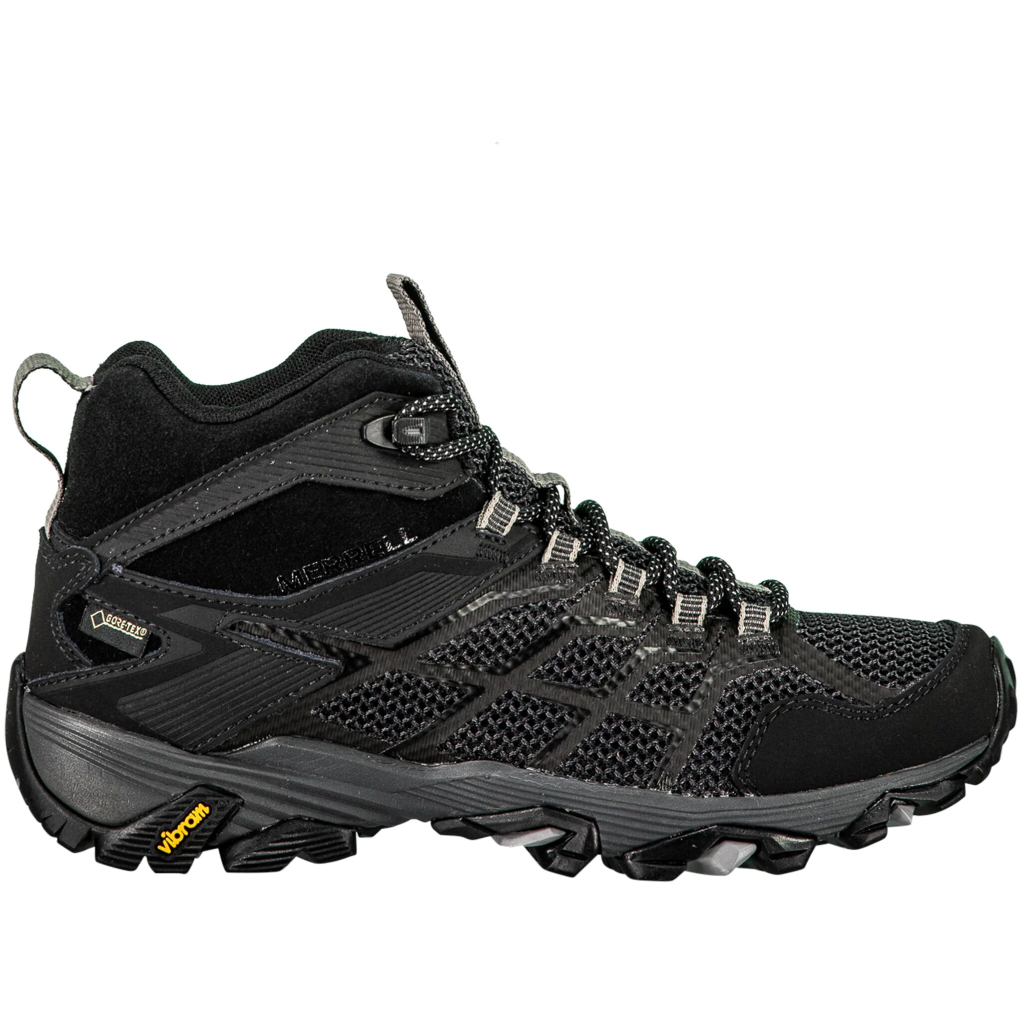 Merrell Moab FST Mid 2 GTX, hikingsko dame 42 BLACK