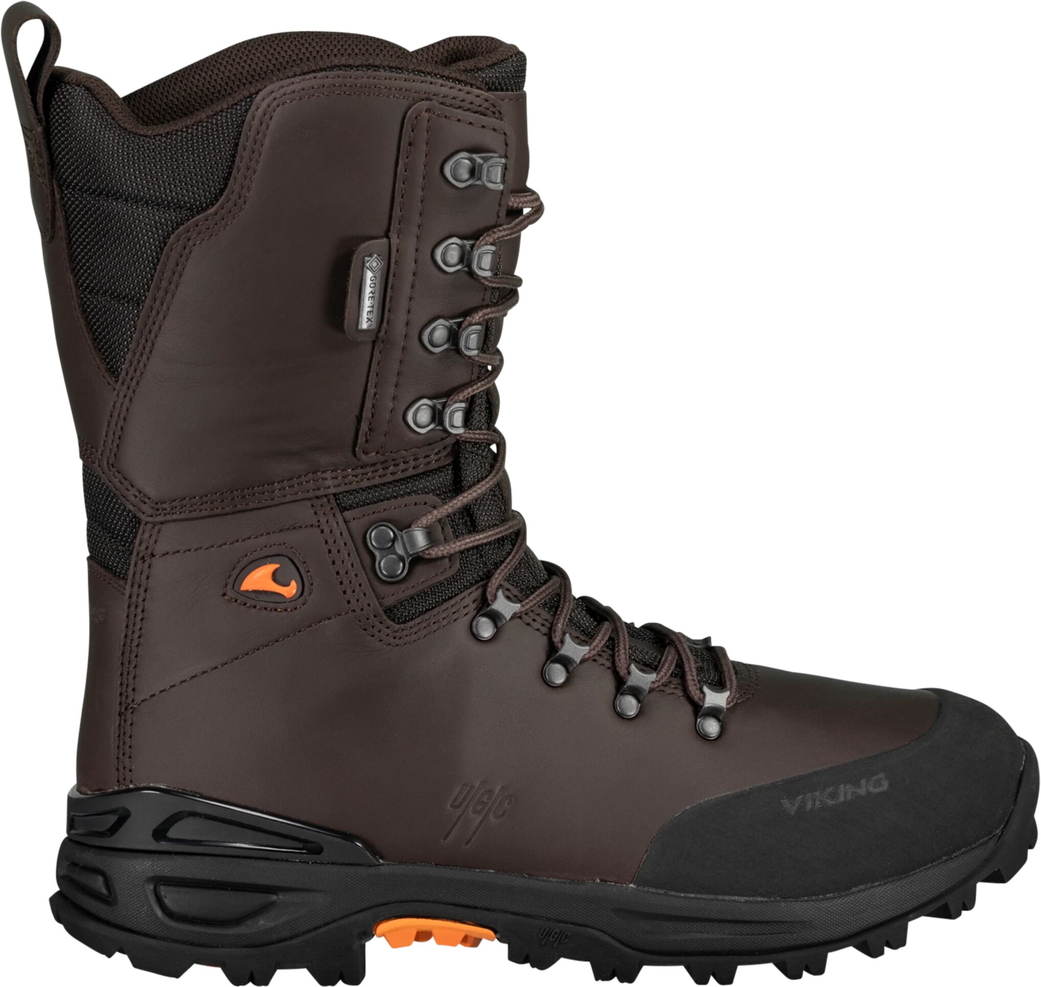 Viking Hunting Lenzi 3 Gtx, fjellstøvel 43 DARK BROWN